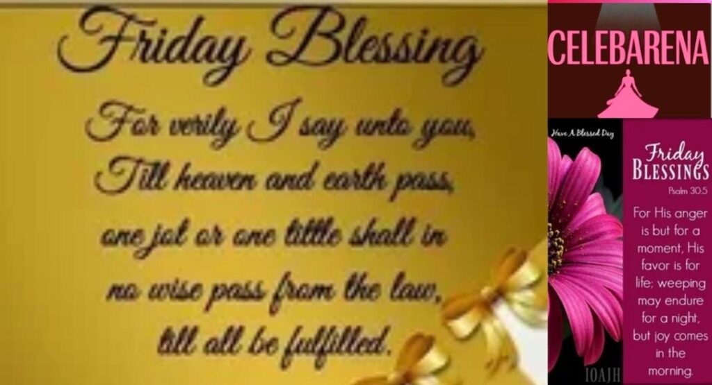 Friday Bible Verse Blessings with Meaning